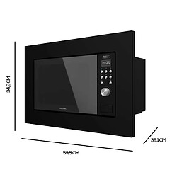 Avis Cecotec Micro-ondes GrandHeat 2000 Built-in Black