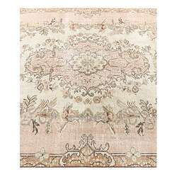 Vidal Tapis de laine 262x165 beige Ultra Vintage pas cher