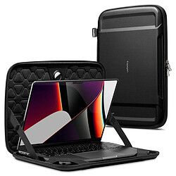 Spigen Sgp Spigen Rugged Armor Pro Coque Rigide Compatible avec Macbook Pro 16 Pouces 2021 - Noir