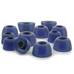 Acheter OKULI 12 x Écouteurs en Silicone Embouts d'oreilles pour Jabra Elite 3, 5, 7, 65t, 75t Casque Écouteurs en Bleu