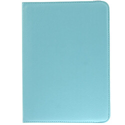 Wewoo Housse Étui bleu pour Samsung Galaxy Tab 4 10.1 / SM-T530 / T531 360 degrés Rotatif Litchi Texture en cuir avec support d'affichage 2-angle