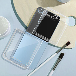 Acheter Avizar Coque pour Samsung Galaxy Z Flip 6 Bords Surélevés Coins Renforcés Transparent