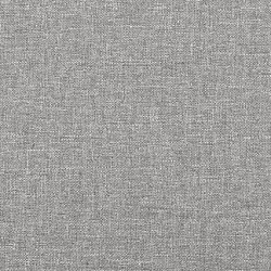 Vidaxl Cadre de lit gris clair 120x190 cm tissu pas cher