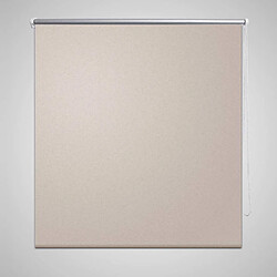 vidaXL Store enrouleur occultant beige 60 x 120 cm 