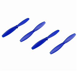 Hélice 4 pièces pour minidrones pour perroquet 3 mambo swing rc drone bleu pas cher