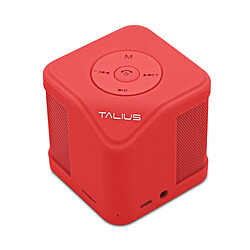 Talius Technology Haut-parleurs bluetooth Talius Cube 3W Rouge 3 W