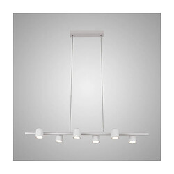 Luminaire Center Suspension Ios Blanc