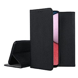 Acheter Htdmobiles Housse etui portefeuille avec coque interieure en silicone pour Realme C67 4G + verre trempe - NOIR MAGNET