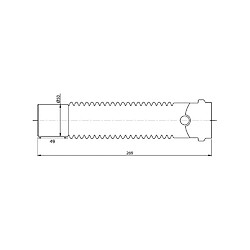 WIRQUIN Raccord mâle - femelle Magicoude Push-Fit - Ø 50 mm - a emboiter