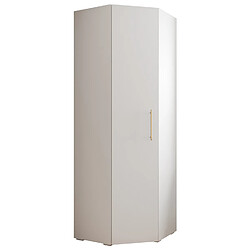 Abiks Meble Armoire Inova 3 236,7/81,7/81,7 (bianco/d’oro)