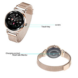 Platyne Montre Fashion Bluetooth Gps Multifonction Compatible Ios&android