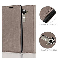 Cadorabo Coque LG G4 / G4 PLUS Etui en Brun