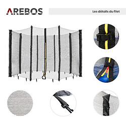 Acheter AREBOS Coussin de Protection pour Trampoline 396 cm + Filet pour 8 tiges