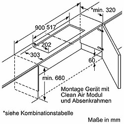 Siemens LZ11IXC16 Clean Air Plus Umluftmodul