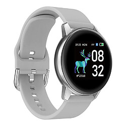 Chrono Montre connectée Chronus R3L RedMi Lite IP68 Étanche Fitness Tracker-Argent