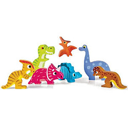 Juratoys-Janod Chunky puzzle encastrement Dinosaures