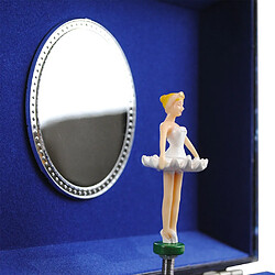 Avis Trousselier Grande Boite à Bijoux Musicale Danseuse Etoile -Vanity Case Bleu Nuit