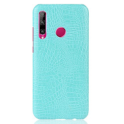 Wewoo Coque PC antichoc texture crocodile + PU pour Huawei Honor 10i / 20i vert