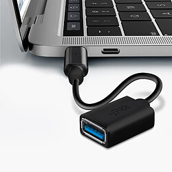 Belkin F2CU036btBLK câble USB USB 3.2 Gen 1 (3.1 Gen 1) USB C USB A Noir pas cher