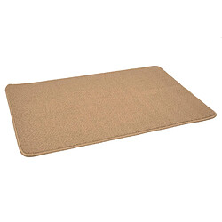 Atma Deco-Mat 300028 Paillasson antidérapant et Lavable, idéal pour Le Bain ou la Cuisine, 50 x 80 cm, Beige