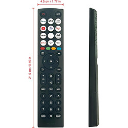 SANAG Nouveau En2R36 Ir Telecommande De Remplacement En2R36 Tv Telecommande Pour Hisense Smart Tv 2023 En2R36 40A4K 32A4K 40A5Kq Remote Controller