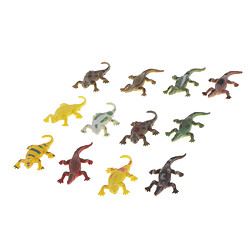 Le modèle animal d'insecte en plastique figure la simulation 12pcs de crocodile de jouets