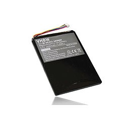 vhbw Batterie remplacement pour Navigon BI-GC411-1K6KAY pour appareil GPS de navigation (1600mAh, 3,7V, Li-ion)