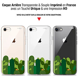 Avis Caseink Coque arrière Apple iPhone 7/8 (4.7 ) Gel HD [ Nouvelle Collection - Souple - Antichoc - Imprimé en France] Cactus