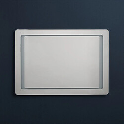 Kiamami Valentina MIROIR 100x70 DE SALLE DE BAIN RÉTROÉCLAIRÉ AVEC LED RÉVERSIBLE