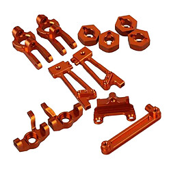 Kit Métal De Rechange RC Pour WLtoys K949 10428-B 10428-C Accessoire De Bricolage De Voiture Sur Chenilles Orange