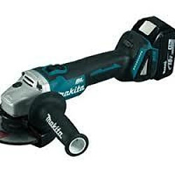 Makita DGA 504 RTJ 18 V Meuleuse sans fil Ø 125 mm avec boîtier MAKPAC + 2x Batteries BL 1850 5,0 Ah + Chargeur DC18RC