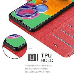 Cadorabo Coque Samsung Galaxy A90 5G Etui en Rouge pas cher