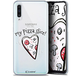 Caseink Coque Pour Samsung Galaxy A50 (6.4 ) [Gel HD Collection Love Saint Valentin Design My Pizza Slice - Souple - Ultra Fin - Imprimé en France]