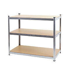 Acheter Mendler Etagère robuste HWC-E33, pour rangement,acier,charge maximale 875 kg, 5 étagères ~ galvanisé 200x120x60cm