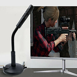 Avis Universal USB micro flexible stand bureau enregistrer microphone pc bureau ordinateur portable noir