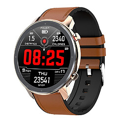 Montre intelligente L11 pour homme avec moniteur de pression artérielle de fréquence cardiaque IP68 montre étanche