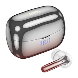 Hoco Hoko Écouteurs Bluetooth Réduction de Bruit Autonomie 7h Effet Chromé Rouge