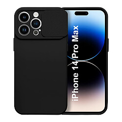 Coque Cam Slide couleur Noir Pour iPhone 14 Pro Max Little Boutik©