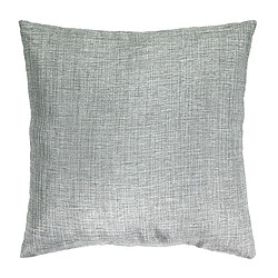 Thedecofactory LINX - Coussin effet chiné métallisé gris 40x40