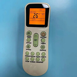 GUPBOO Télécommande Universelle de Rechange 001E pour AUX YKR-K 001E Fernbedienung climatiseur