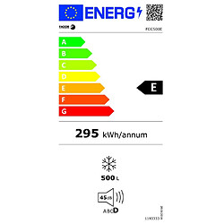 Congélateur coffre 165cm 500l - FCC500E - FAGOR