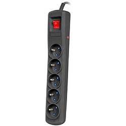 Power strip ARC5 5 m black ARC5/15/CZ