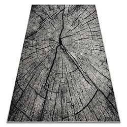 RUGSX Tapis SILVER TRONKO Arbre Bois - gris 300x400 cm