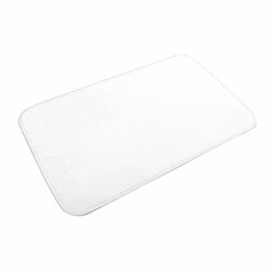 Paris Prix Tapis de Bain Microfibre Vitamine II 45x75cm Blanc