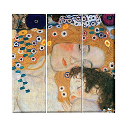 EPIKASA Impression sur Toile Klimt Mother and Child