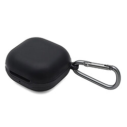 Coque en silicone avec boucle anti-perte noir pour votre Samsung Galaxy Buds Live