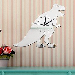 Universal Horloge murale dinosaure non tic-tac horloge dessin animé créative pour la décoration de la chambre