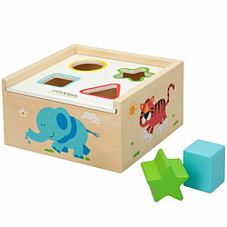 Avis Puzzle enfant en bois Woomax Formes 13,5 x 7,5 x 13 cm (6 Unités)