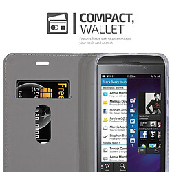 Avis Cadorabo Coque Blackberry Z10 Etui en Gris