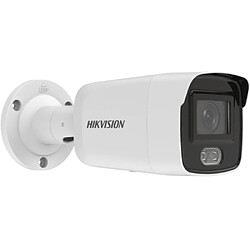 Avis Hikvision DS-2CD2047G2-L Caméra Réseau Connectée Extérieur Filaire Bullet CCTV Vision Nocturne Enregistrement Local Blanc